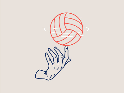 Spike or go Home design geometry hand hand drawn illustraion illustration illustration art illustrations illustrator lines volley volleyball