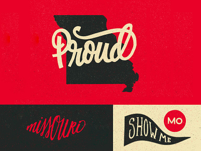 Missouri handlettering handmade lettering missouri missouri proud missourian proud script show me show me state state stl texture texture brushes