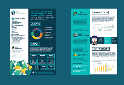 A4 PDF Company Sell Sheet a4 a4 brochure abstract abstract mark blue brand brochure flat flyer innovative minimal pdf sell sell sheet vector