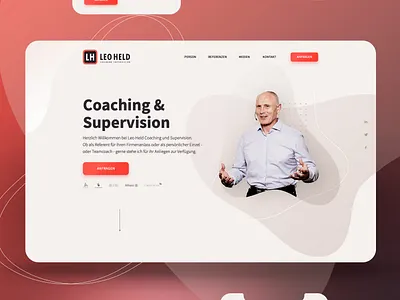 Leo Held Coaching & Supervision cssda mobile design responsive swiss