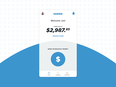 Overhauling Venmo : Take 1 🤑 app app design bank app case study cash design mobile mobile ui ui uiux ux