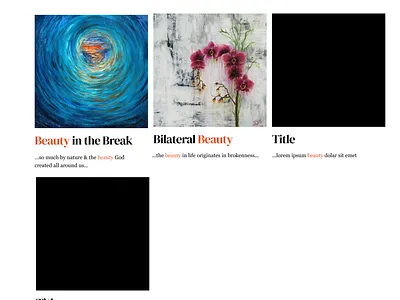 Searching for Beauty