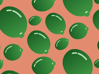 Lime 30daychallenge fruit graphic design illustration lime pattern vector