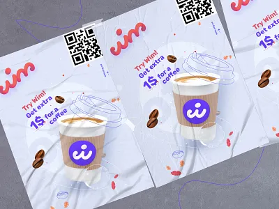 Wim Poster branding design flat graphics identity illustration logo minimal typography vector