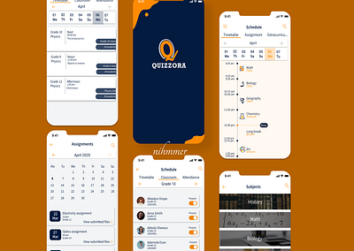 Quizzora assignment manager branding school app school management