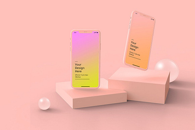 iPhone 11 Pro abstract clay mockup abstract abstraction apple apple pencil application art artwork clay color colorful design iphone 11 iphone 11 pro iphone app iphone x iphone x mockup minimal minimalist multipurpose website