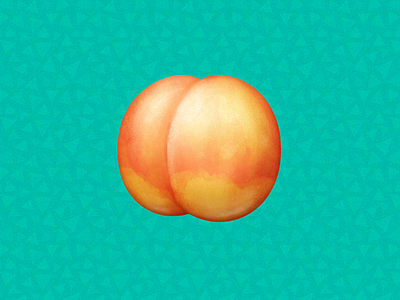 Peach acnh animal crossing food icon food illustration fruit icon peach