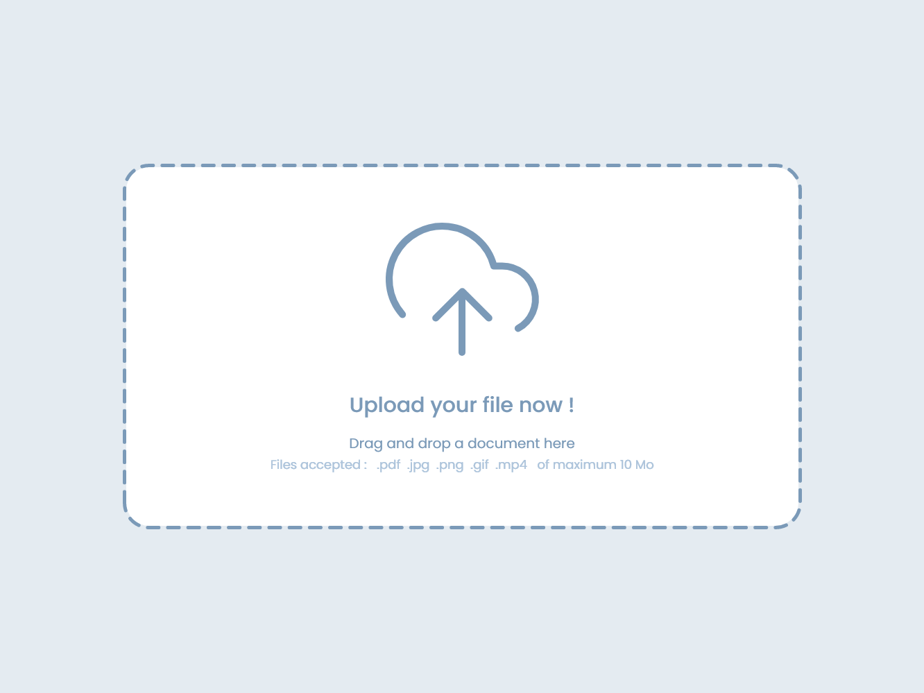 Example of Uploading ...