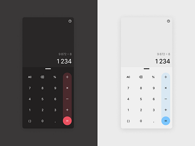 Daily UI #4 - Calculator calculate calculation calculator dailyui dailyui004