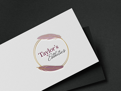 Taylor's Esthetics brand brand design brand identity branding colors design graphic graphicdesign identity identity design logo logo design logodesign logotype typography