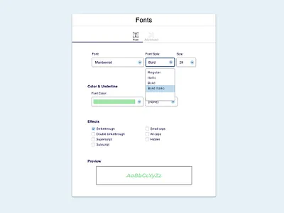DailyUI 007 dailyui dailyui007 dailyuichallenge design font setting ui uidesign