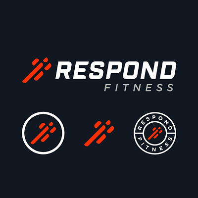 Fitness Branding branding design fitness identity illustration logo type typography