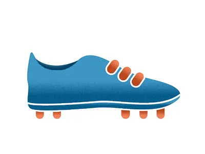 Soccer shoe icon adobe illustrator branding cartoon illustration digital illustration illustration logo logodesign