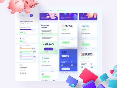 Investment platform analytics animation clean corporate dashboad dashboard dashboard app dashboard design design finance finances minimal product design saas management software management to do list ui ux web web application