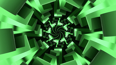 Green Ribbon Vortex 3d 3d art 3dmodeling amazing art design green lightwave lightwave3d midnight render ribbon shiny smooth supji trippy vortex