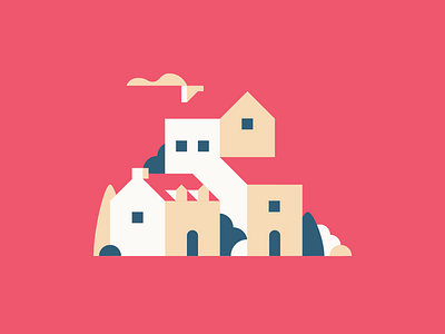 Geometric explorations adobe colour geometric graphic design illustration illustrator minimal pink vector wacom white