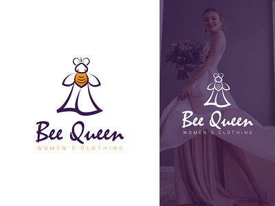 Bee Queen | Woman Clothing Business Logo Concept apparel design brand identity branding branding agency business logo cloth logo clothing clothing brand clothing store concept creative logo fashion fashion brand fashion design fashion logo logo design logo designer logotype minimalist logo woman