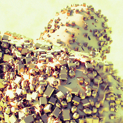 close up 3d animation c4d cinema 4d design illustration iridescent motion design texture