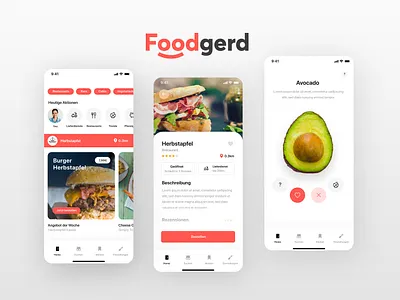 Foodgerd Foodguide App app finder food gastro gastronomy guide mobile restaurant