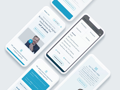 GlobalCMO | Landing Page appointment contact corporate creative cta executive homepage illustration industry landing page design landingpage menu mobile first mobile friendly responsive website ui user experience user interface ux web design