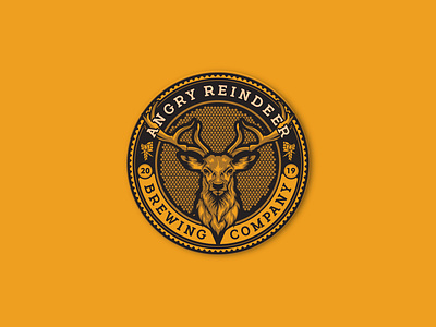 brewing company brewery brewing brewing company deer deerlogo huntinglogo retrolgoo vintagelogo