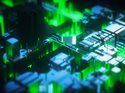 Inside Motherboard 2d 3d animation berlin c4d design mexico octane otoy technology ui vector