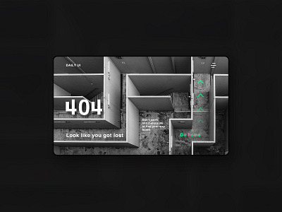 Daily UI 008 - 404 page 404error 404page dailyui design ui ui ux ui design uidesign user interface user interface design userinterface ux