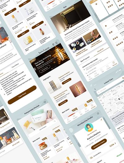 Sulwhasoo Mobile App Design design mobile app design ui uidesign uiux ux ux design