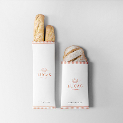 Packaging Design - Lucas Patisserie art direction brand brand design brand identity branding bread design identity design logo logodesign packaging design patisserie visual identity