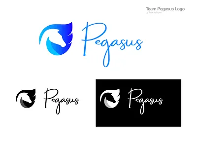 Pegasus Logo Design affinity affinitydesigner logo pegasus