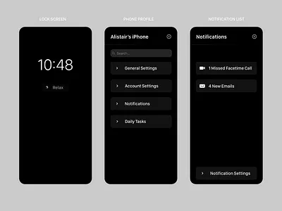 Daily UI 49 - Notification apple ios notification simplicity ui