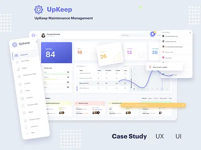 Case Study | UpKeep Maintenance Management Redesign case studies case study casestudy management management app managment project project management task list task management task manager