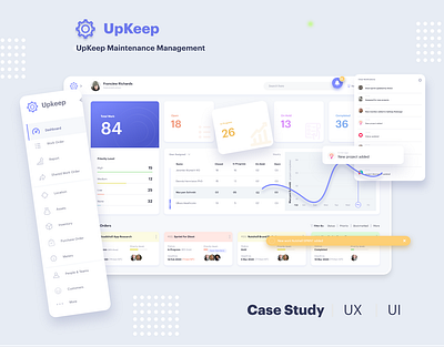 Case Study | UpKeep Maintenance Management Redesign case studies case study casestudy management management app managment project project management task list task management task manager