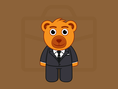 Business Bear bear bear illustration business business illustration business illustrations cartoon cartoon character cartoon illustration