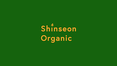 Shinseon Organic brand branding dribbbleweeklywarmup icon identity logo