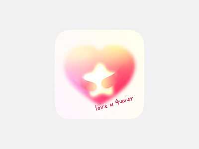 Love u 4ever💗💗💗 branding graphic design ui