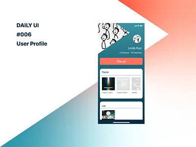 006 User Profile daily ui daily ui 006 dailyui