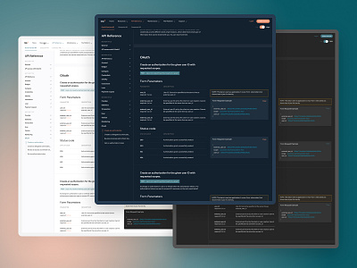 Documentation portal themes api api reference code dark mode docs documentation midnight mode table texture theme themes ui website websites white