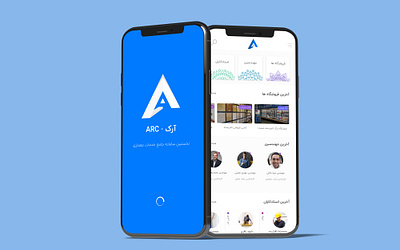 (Startup Arc app) اپلیکیشن استارت آپ آرک adobe android android app app application company design illustrator ios ios app ui ui design ui ux uiux ux ux design xd xd design