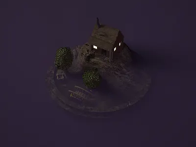 Mini Miner abode abode cinema4d environment house landscape lighting mine miner substancepainter vrayforc4d