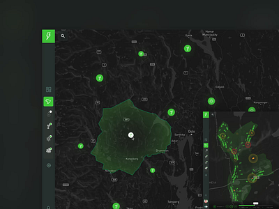 Data Lake for Energy & Utilities 🔋 animation dashboard data data lake data monitoring design desktop digital transformation energy figma green localization map oslo smart cities smart grid ui utilities ux