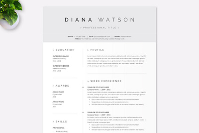 Resume/CV clean clean resume creative resume curriculum vitae cv cv template download download mockup free modern modern resume professional resume resume template template