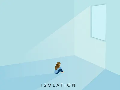 quarantine blues album art design illustration