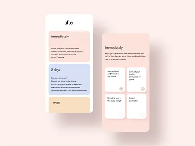 After app branding colour logo ui