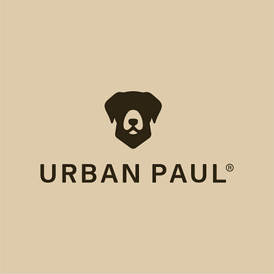 Urban Paul - Logo Design animal logo dog dog logo icon minimalist logo pets simple urban