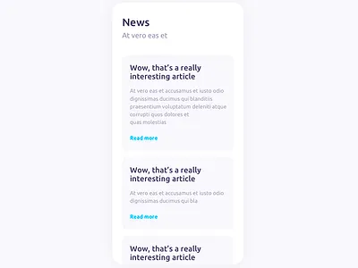 News daily ui dailyui design