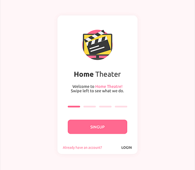 Splash Screen daily ui dailyui design