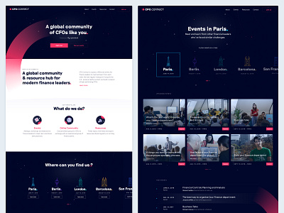 CFO Connect by Spendesk - New website 🛰 brand branding cfo connect design illustration space spendesk ui web website