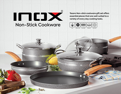 Cookware Packaging Visualization 3d cookware kitchen packaging render visualization
