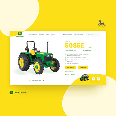 Jhon Deere Product page UI redesign concept branding designer designs digital marketing inspiration logodesign logodesigner ui ui designers uidesign uiux ux ux design ux designer uxui web web designer web development webdesign website